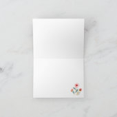 ブライトフォークアートファームフローラバード サンキューカード (内部)