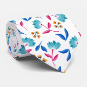 ブライトフォークアートフローラ ネクタイ (ロール)