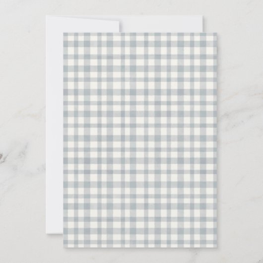 ブライトフォークファームフローラバーディベビーシャワー招待状 サンキューカード (裏面)