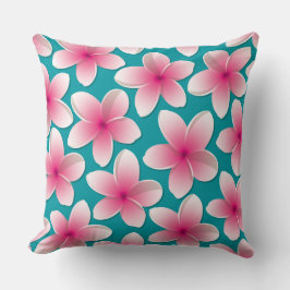 ブライトフランギパニ/プルメリア花 クッション