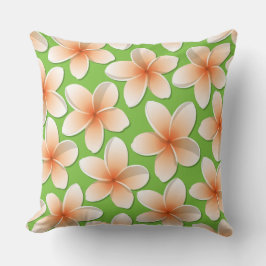 ブライトフランギパニ/プルメリア花 クッション