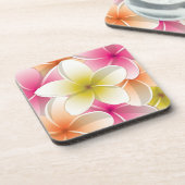 ブライトフランギパニ/プルメリア花 コースター (左側)