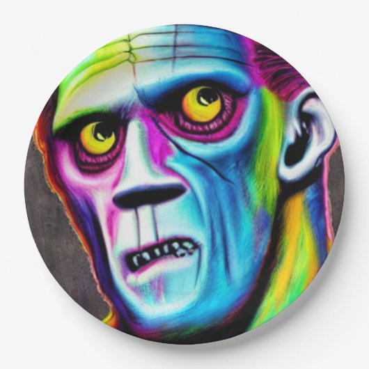 ブライトフランケンシュタイン ペーパープレート (正面)