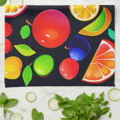 ブライトフルーツコレクション キッチンタオル (折り畳み)