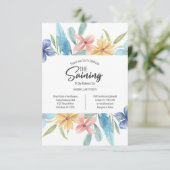 ブライトフローラウィッカベビーサイニング式 招待状 (スタンド正面)