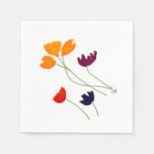 ブライトフローラカクテルナプキンス スタンダードカクテルナプキン (正面)