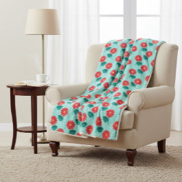 ブライトフローラシェルパ毛布 シェルパブランケット