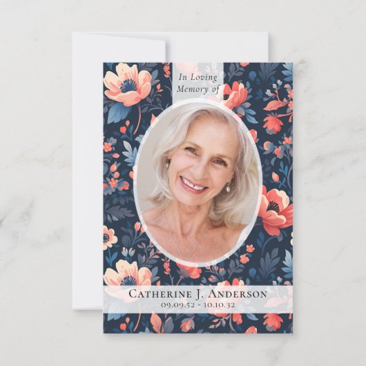 ブライトフローラフォト悔やみや弔慰葬儀記念館 サンキューカード (裏面)