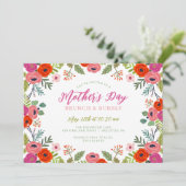 ブライトフローラマザーズデイブランチ 招待状 (スタンド正面)