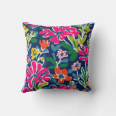 ブライトフローラマティススタイルスロークッション クッション (裏面)