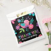 ブライトフローラメキシカンフェスタ誕生日パーティー フェイバーバッグ (封をした状態)