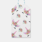 ブライトフローラユニコーンサンキュー ギフトタグ (裏面)