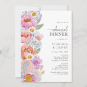 ブライトフローラリハーサルディナー 招待状 (正面)