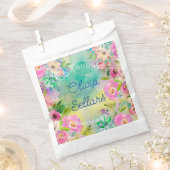 ブライトフローラ大量ブライダルシャワー フェイバーバッグ (クリップ留めされた状態)