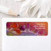 ブライトフローラ差出人住所ラベル ラベル (インサイチュ)