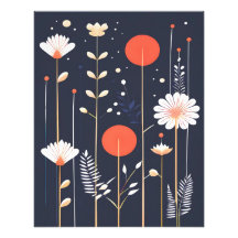 ブライトフローラ抽象芸術アート