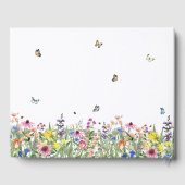 ブライトフローラ記念お祝いオブ・ライフ ゲストブック (裏面)