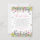 ブライトフローラ記念お祝いオブ・ライフ サンキューカード (正面)