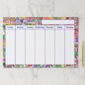 ブライトフローラ週間プランナーシート紙パッド ペーパーパッド (インサイチュ)