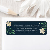 ブライトブッシュホリデイ差出人住所ラベル ラベル (インサイチュ)