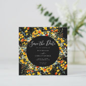 ブライトブラックフローラスクエア結婚ズ セーブザデート (スタンド正面)