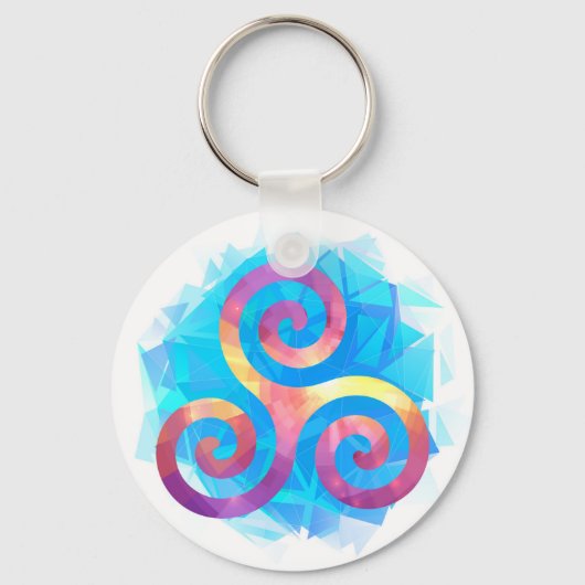 ブライトブルトントリスケル キーホルダー (正面)