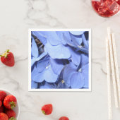 ブライトブルーアジサイ標準カクテルナプキンス スタンダードカクテルナプキン (インサイチュ)