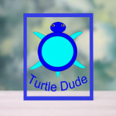 ブライトブルータートルダード アクリルサイン (ニュートラル)