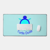 ブライトブルータートルダード デスクマット (キーボード&マウス)