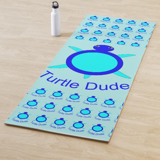 ブライトブルータートルデュデヨガマット ヨガマット (インサイチュ)