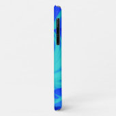 ブライトブルーチューリップiphone 3 ケース Case-Mate iPhoneケース (裏面/左)