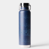 ブライトブルーミュージックノートウォーターボトル ウォーターボトル (背面)