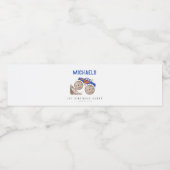 ブライトブルーモンスタートラックペーパーナプキン ペットボトルラベル (シングルラベル)