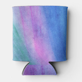 ブライトブルーモーニングフォグ抽象芸術レッドスカイ 缶クーラー