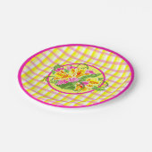 ブライトプレイド&チューリッププレート ペーパープレート (アングル)