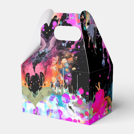 ブライトプールパーティー誕生日13誕生日 フェイバーボックス (裏面サイド)