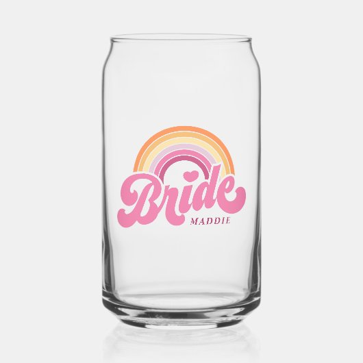 ブライトベーバチェロレッテ名前をカスタムする ガラス缶 (正面)