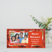 ブライトホリデーライトフォトカード シーズンカード (スタンド正面)