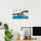 ブライトホルン，ブレイトーン，吉田宏，ウッドカット ポスター (ホームオフィス)