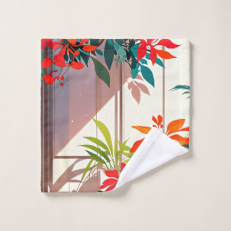 ブライトボタニカルガーデンアットザドアステップ ウォッシュタオル