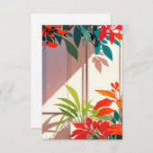 ブライトボタニカルガーデンアットザドアステップ エンクロージャーカード (正面/裏面)