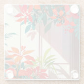 ブライトボタニカルガーデンアットザドアステップ ガラスコースター (裏面)