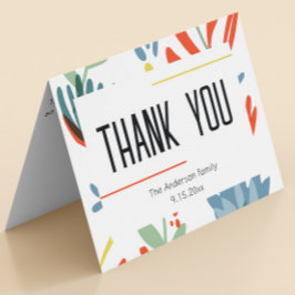 ブライトボタニカルズ ベイビーシャワー サンクス サンキューカード