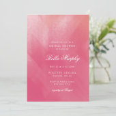 ブライトボホグラデーションブライダルシャワー招待 招待状 (スタンド正面)