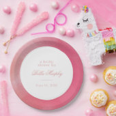 ブライトボホグラデーションブライダルシャワー ペーパープレート (パーティー)