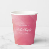 ブライトボホグラデーションブライダルシャワー 紙コップ (正面)