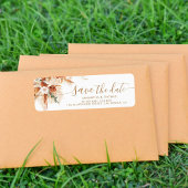 ブライトボホデイトの結婚差出人住所 ラベル