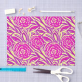 ブライトボーフローラスワール水カラー 薄葉紙 (クラフト)