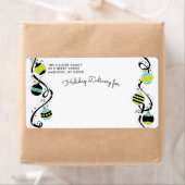 ブライトボーブルオーナメント出荷住所 シール (インサイチュ)