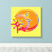 ブライトマンインザムーンキャンバスプリント キャンバスプリント (インサイチュ (ウッドフロア))